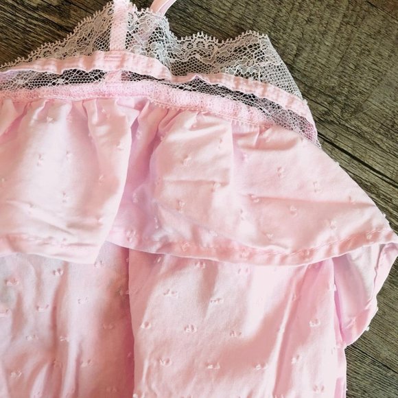 **NEW** Victoria's Secret Pink Romper Pajamas - Picture 3 of 6